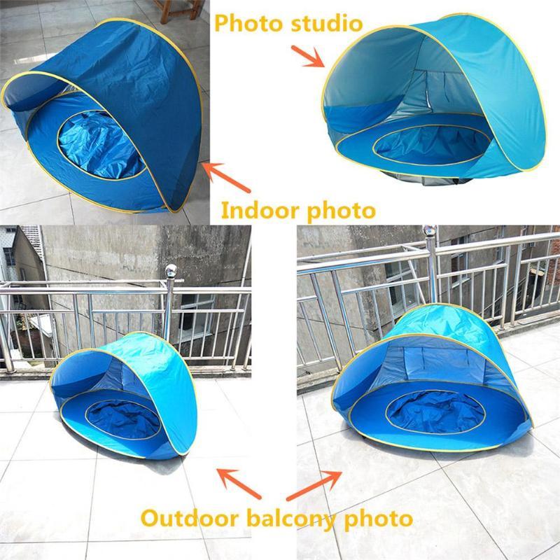 SunBub – Pop-up Baby Strandtent met Badje