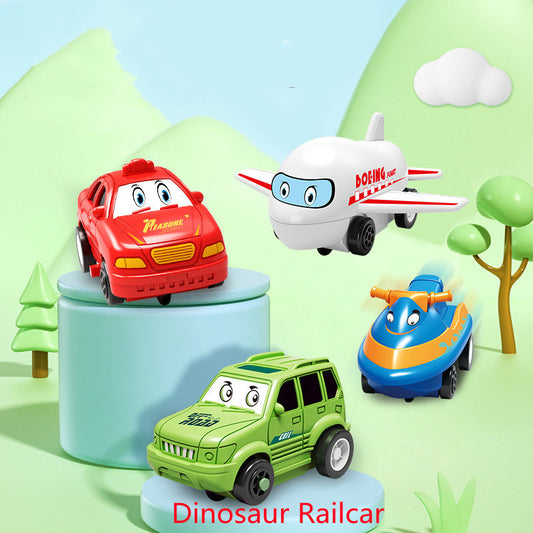 Children’s Puzzle Electric Railroad Speeder DIY Toy