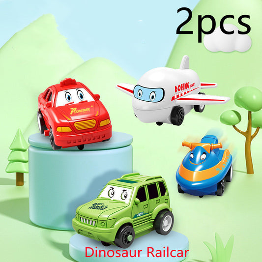 Children’s Puzzle Electric Railroad Speeder DIY Toy