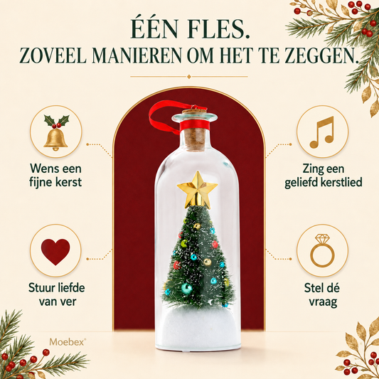 Kerstboom Recorder in Stolp