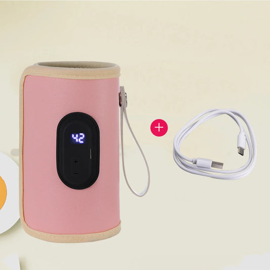 Draagbare USB Flessenwarmer voor Onderweg