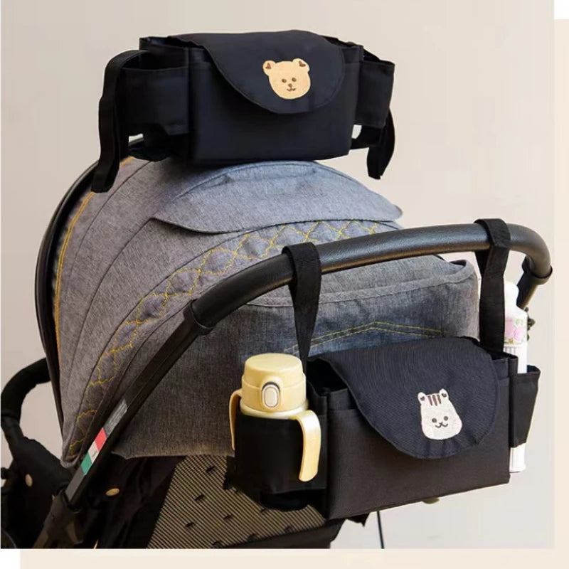 Kinderwagen Organizer met Bekerhouder