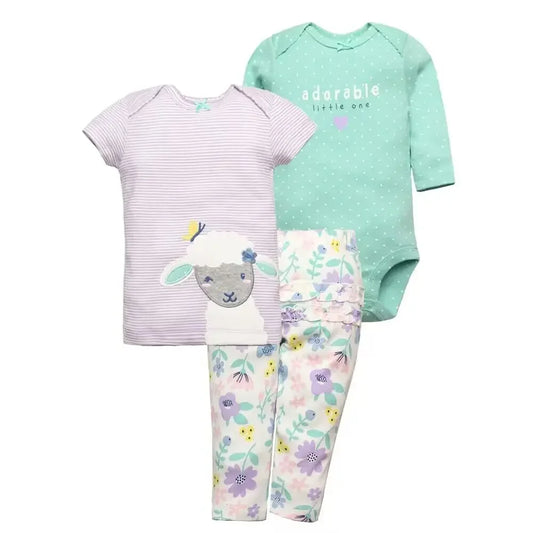 3-delige Katoenen Babyset