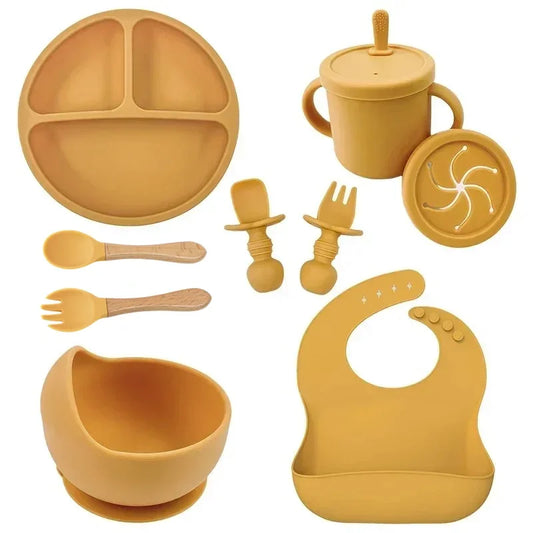 Siliconen Kinder Serviesset – Complete Eetset