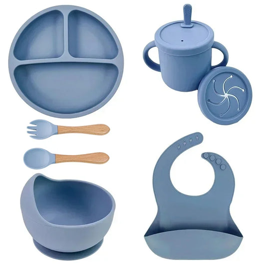 Siliconen Kinder Serviesset – Complete Eetset