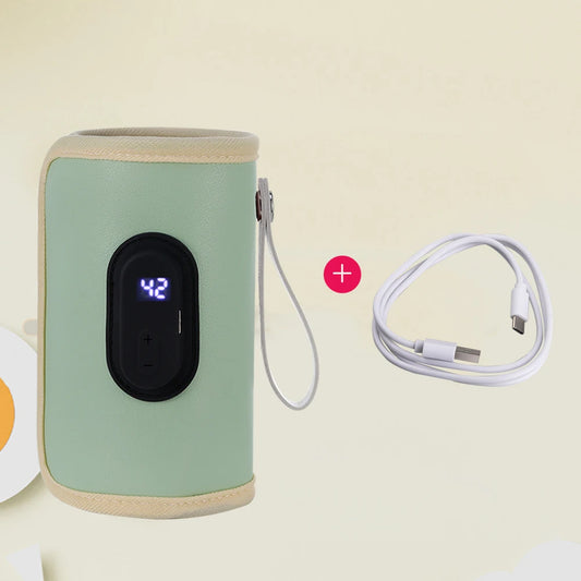 Draagbare USB Flessenwarmer voor Onderweg