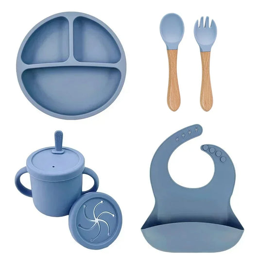 Siliconen Kinder Serviesset – Complete Eetset