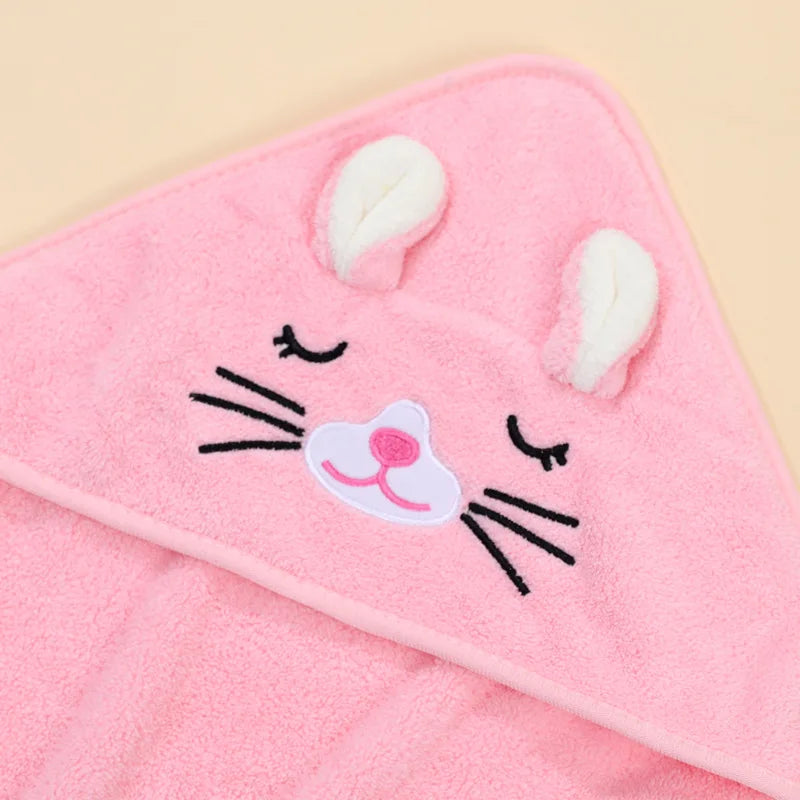 Baby Badcape met Capuchon – Zacht & Warm