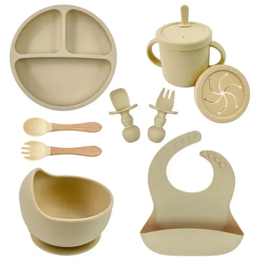 Siliconen Kinder Serviesset – Complete Eetset