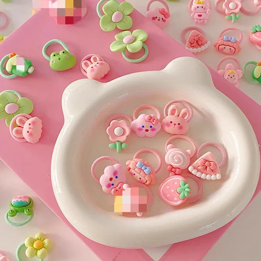 10-delige Set Baby Haarbandjes