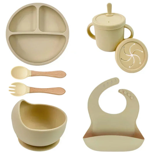 Siliconen Kinder Serviesset – Complete Eetset