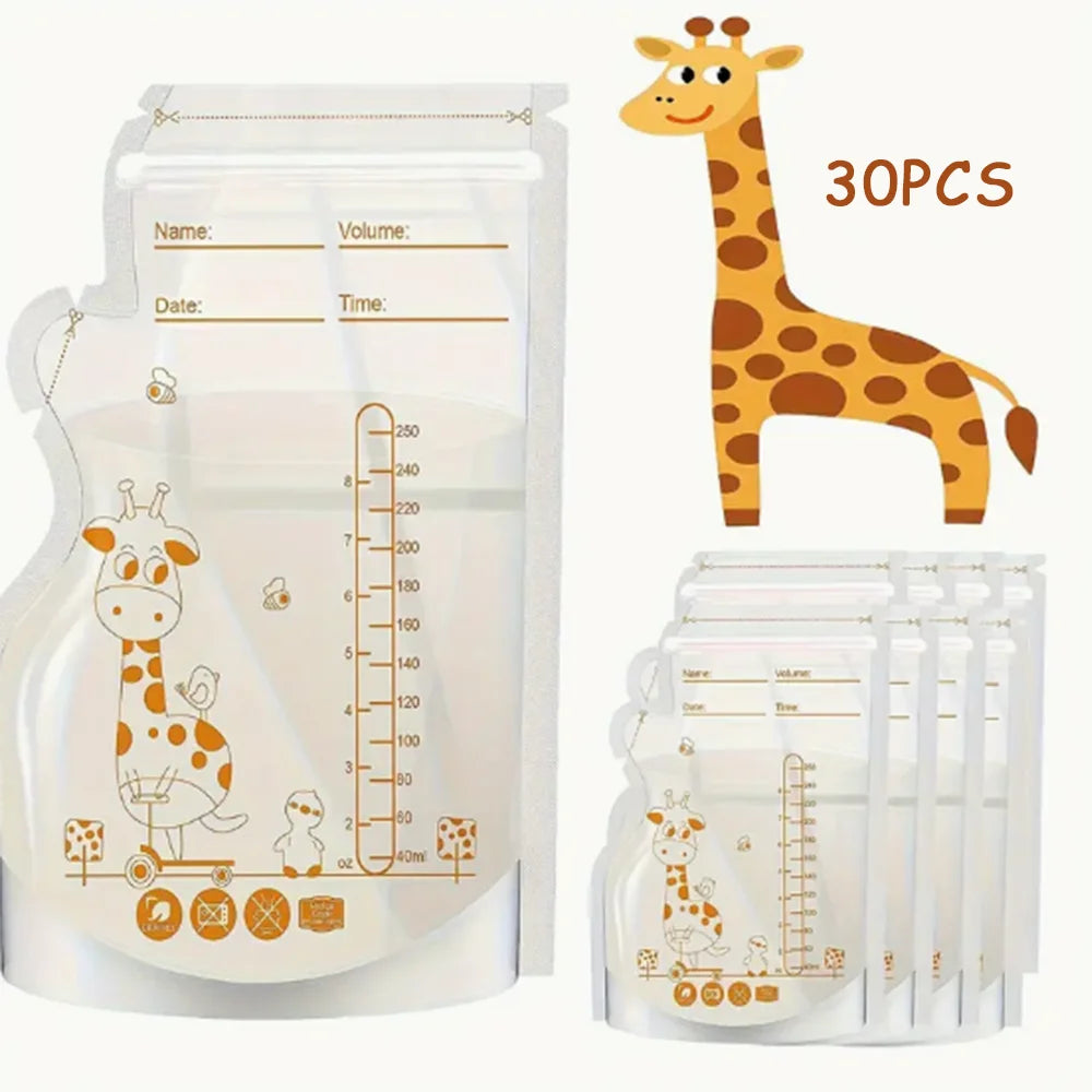 Bewaarzakjes voor Borstvoeding (30 of 60 stuks)