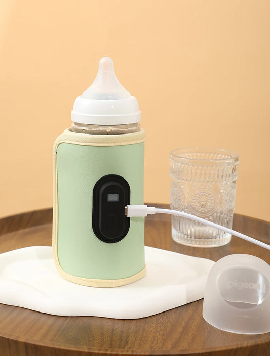 Draagbare USB Flessenwarmer voor Onderweg
