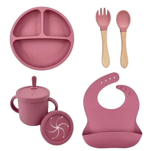 Siliconen Kinder Serviesset – Complete Eetset