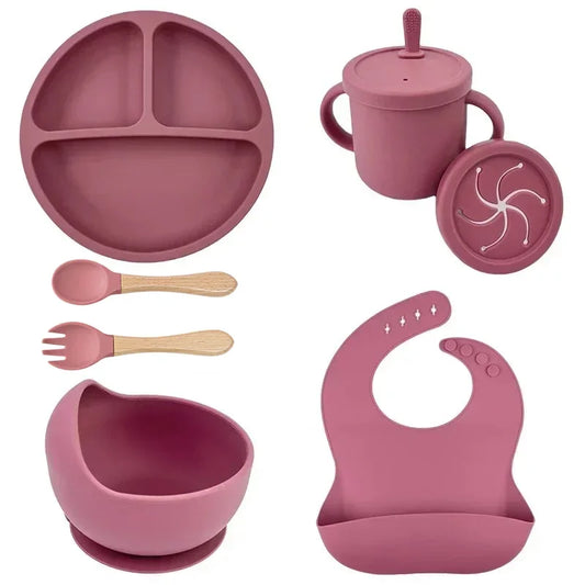 Siliconen Kinder Serviesset – Complete Eetset
