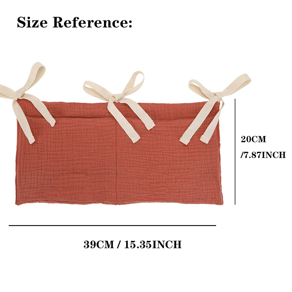 Baby Bed Organizer met 2 Opbergvakken