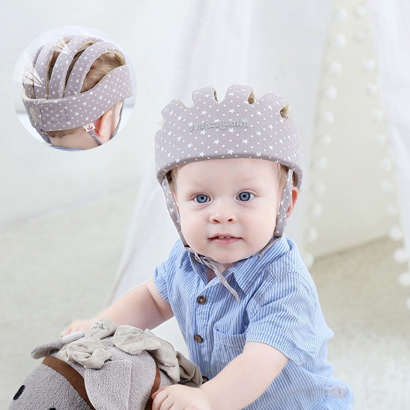Baby Veiligheidshelm voor Kruipen & Leren Lopen
