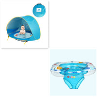 SunBub – Pop-up Baby Strandtent met Badje