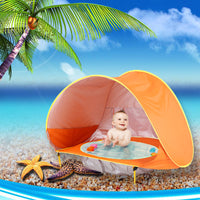 SunBub – Pop-up Baby Strandtent met Badje