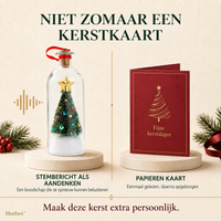 Kerstboom Recorder in Stolp