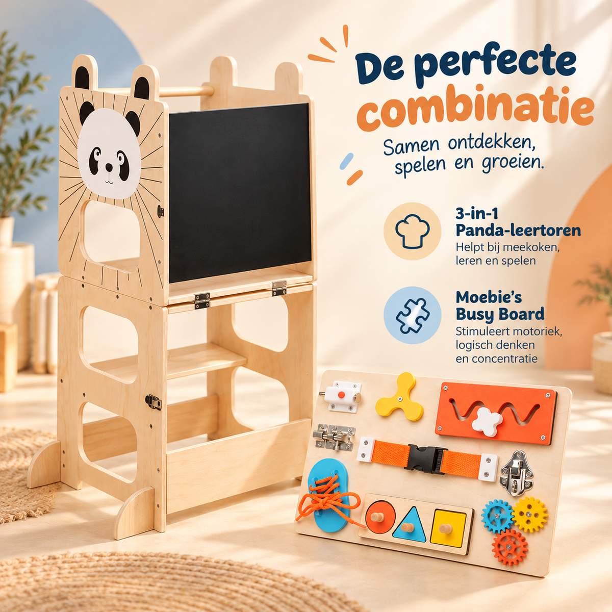 Moebie's 3-in-1 Leertoren