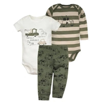 3-delige Katoenen Babyset