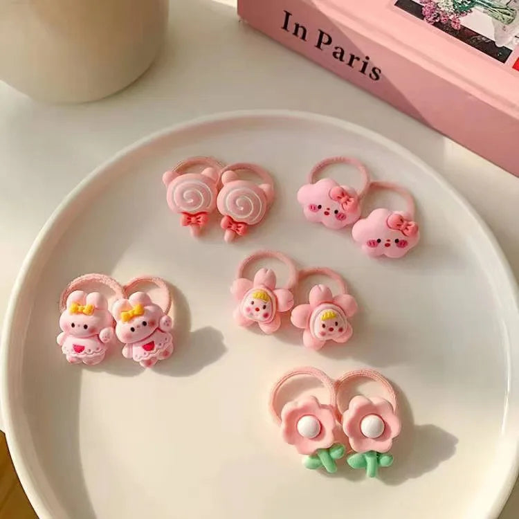 10-delige Set Baby Haarbandjes