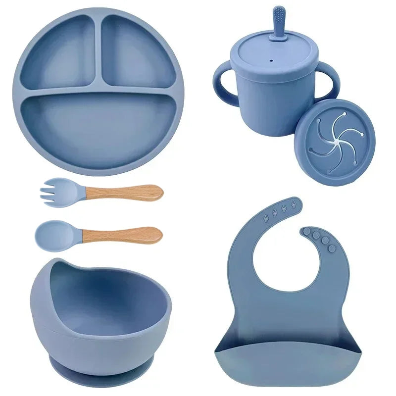 Siliconen Kinder Serviesset – Complete Eetset