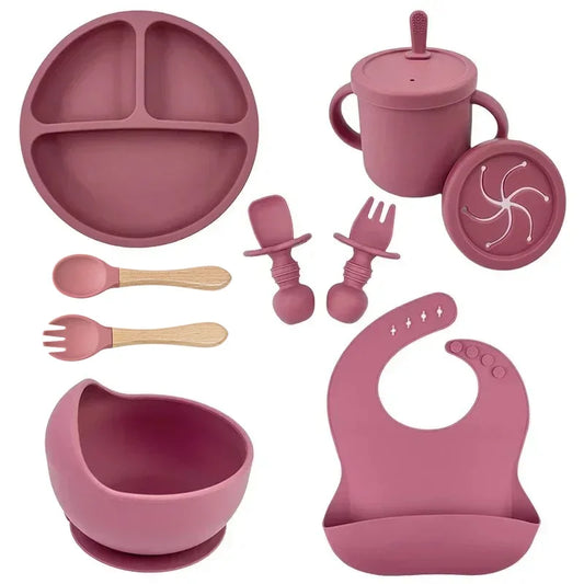 Siliconen Kinder Serviesset – Complete Eetset