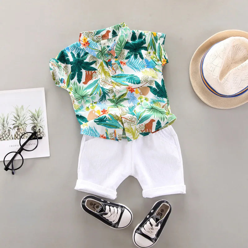 Zomers Babysetje – Shirt & Korte Broek