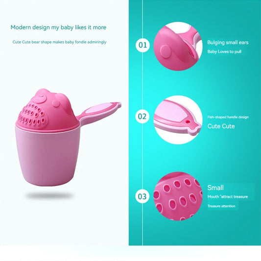 Baby Spoelbeker voor Shampoo & Badderen