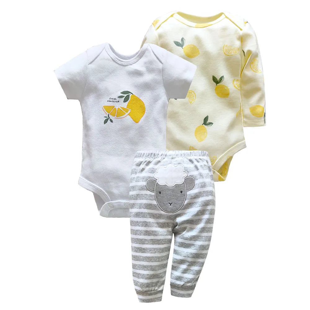 2-delige Baby Kledingset van 100% Katoen