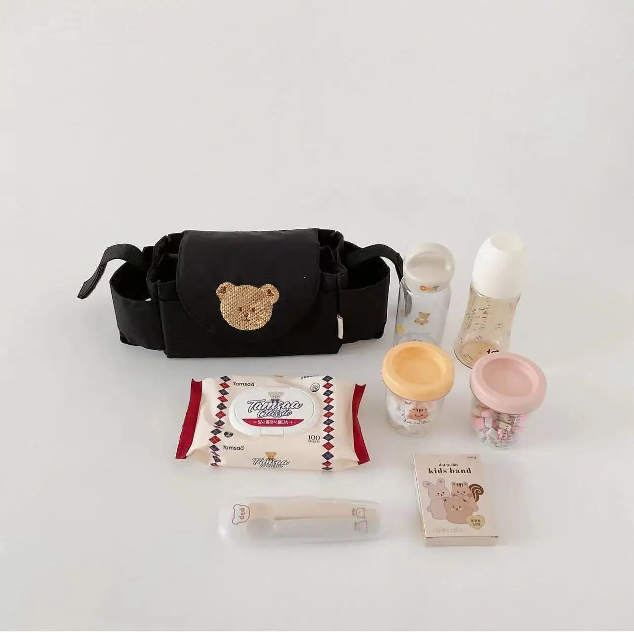 Kinderwagen Organizer met Bekerhouder