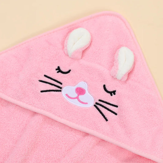 Baby Badcape met Capuchon – Zacht & Warm