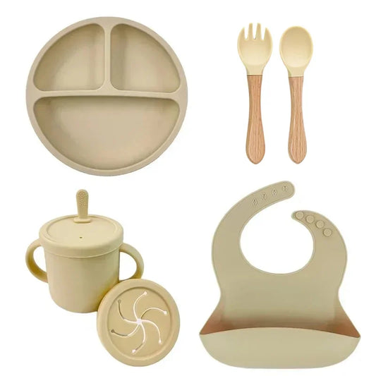 Siliconen Kinder Serviesset – Complete Eetset