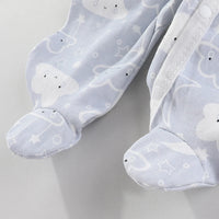 Zachte Katoenen Baby Romper met Lange Mouwen