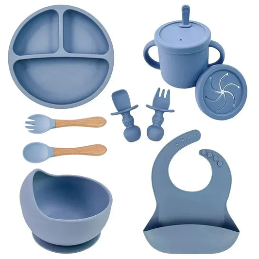 Siliconen Kinder Serviesset – Complete Eetset