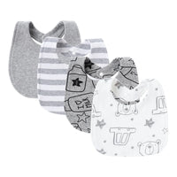 4-delige Set Baby Slabbetjes