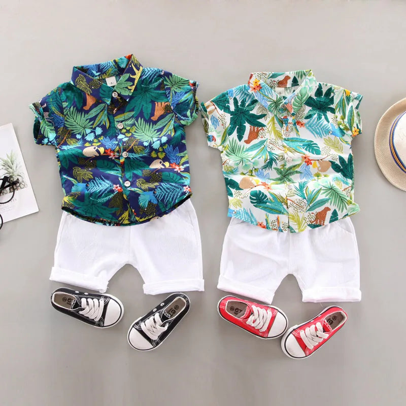 Zomers Babysetje – Shirt & Korte Broek