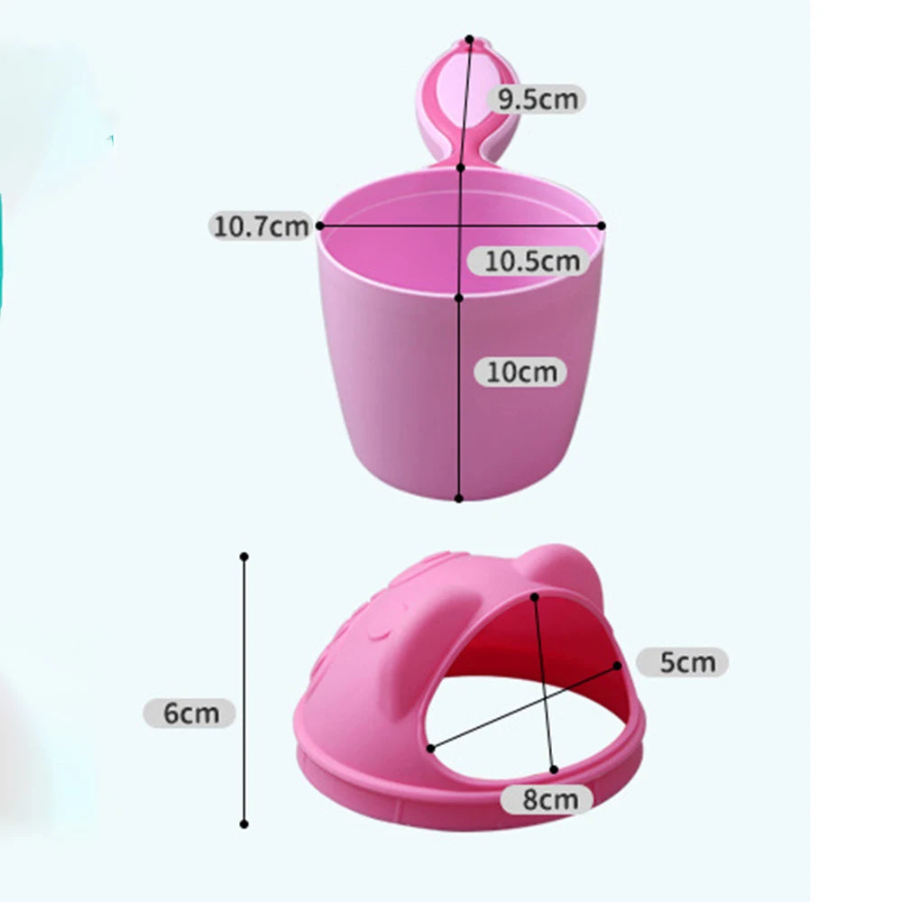 Baby Spoelbeker voor Shampoo & Badderen