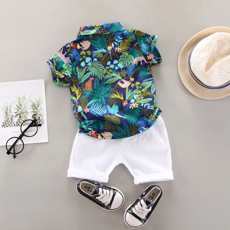 Zomers Babysetje – Shirt & Korte Broek