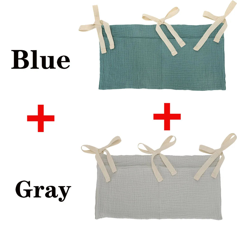 Baby Bed Organizer met 2 Opbergvakken