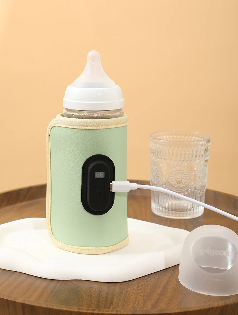 Draagbare USB Flessenwarmer voor Onderweg