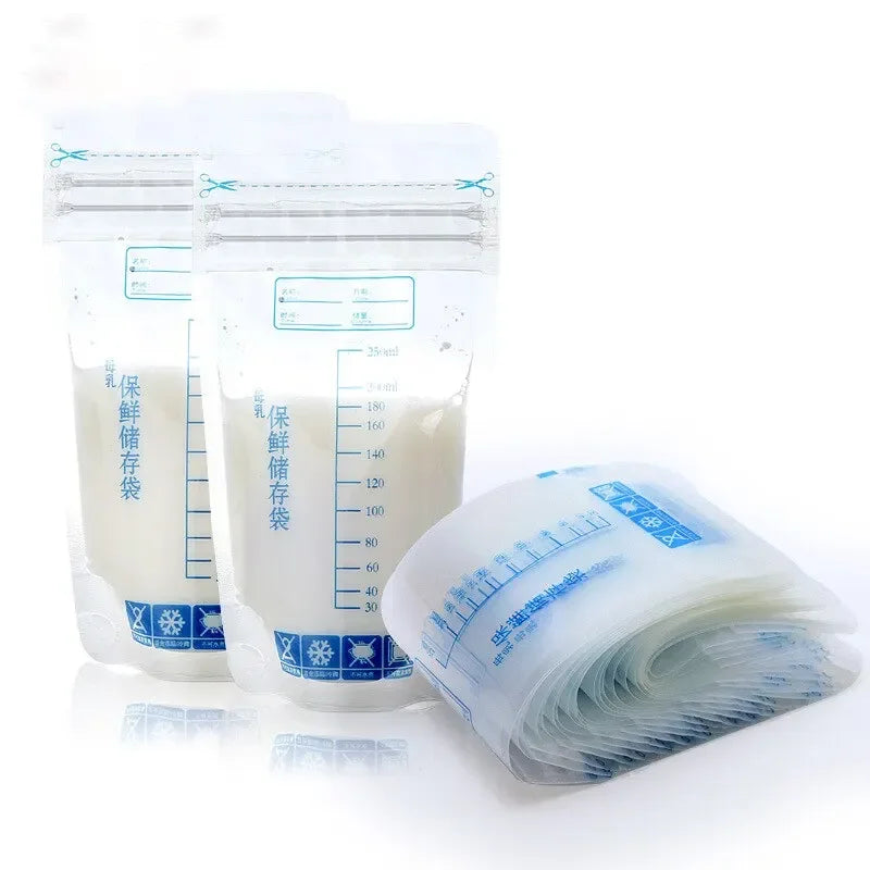 Moedermelk Bewaarzakjes – 250 ml (30 Stuks)