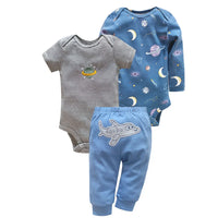 2-delige Baby Kledingset van 100% Katoen