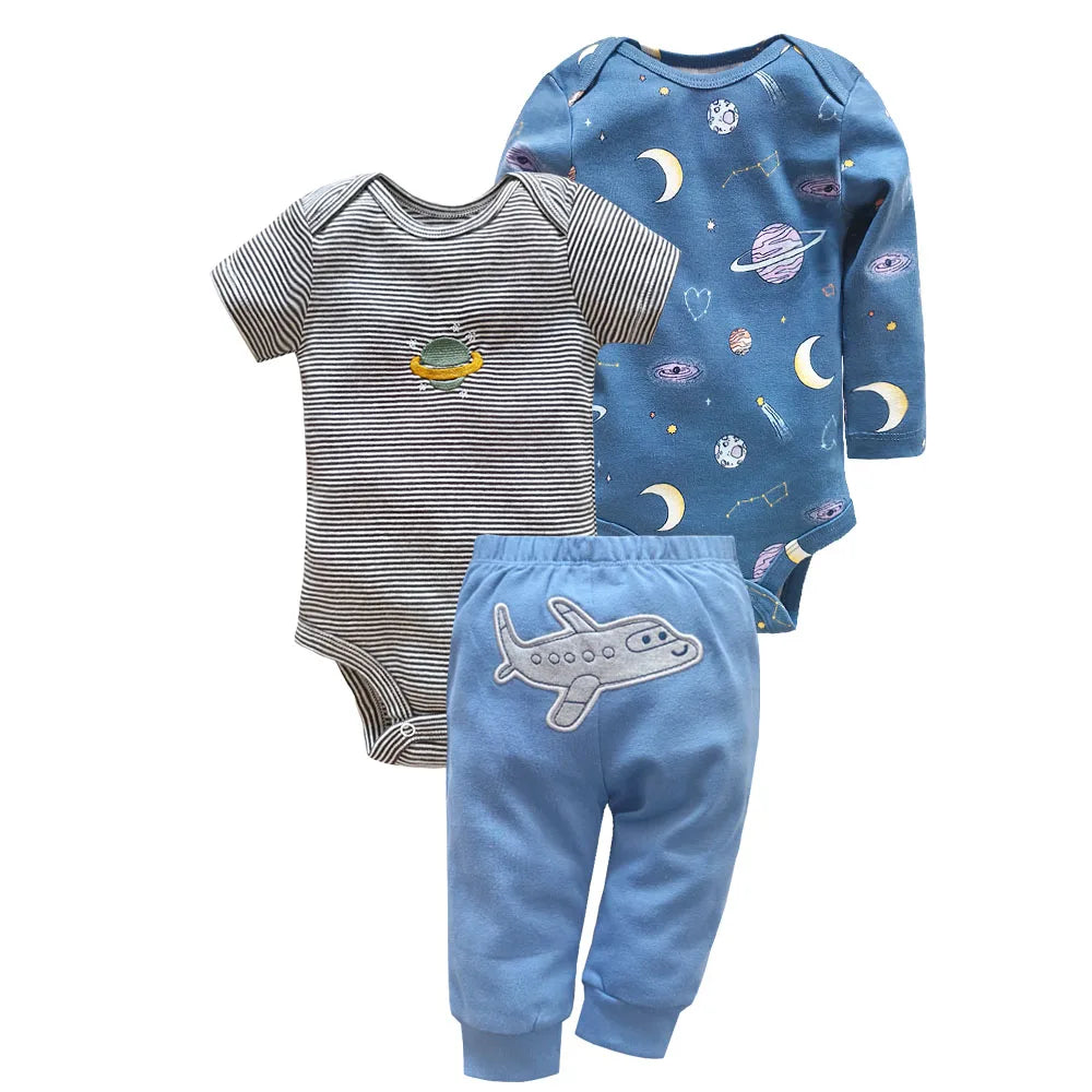 2-delige Baby Kledingset van 100% Katoen