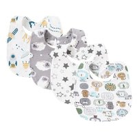 4-delige Set Baby Slabbetjes