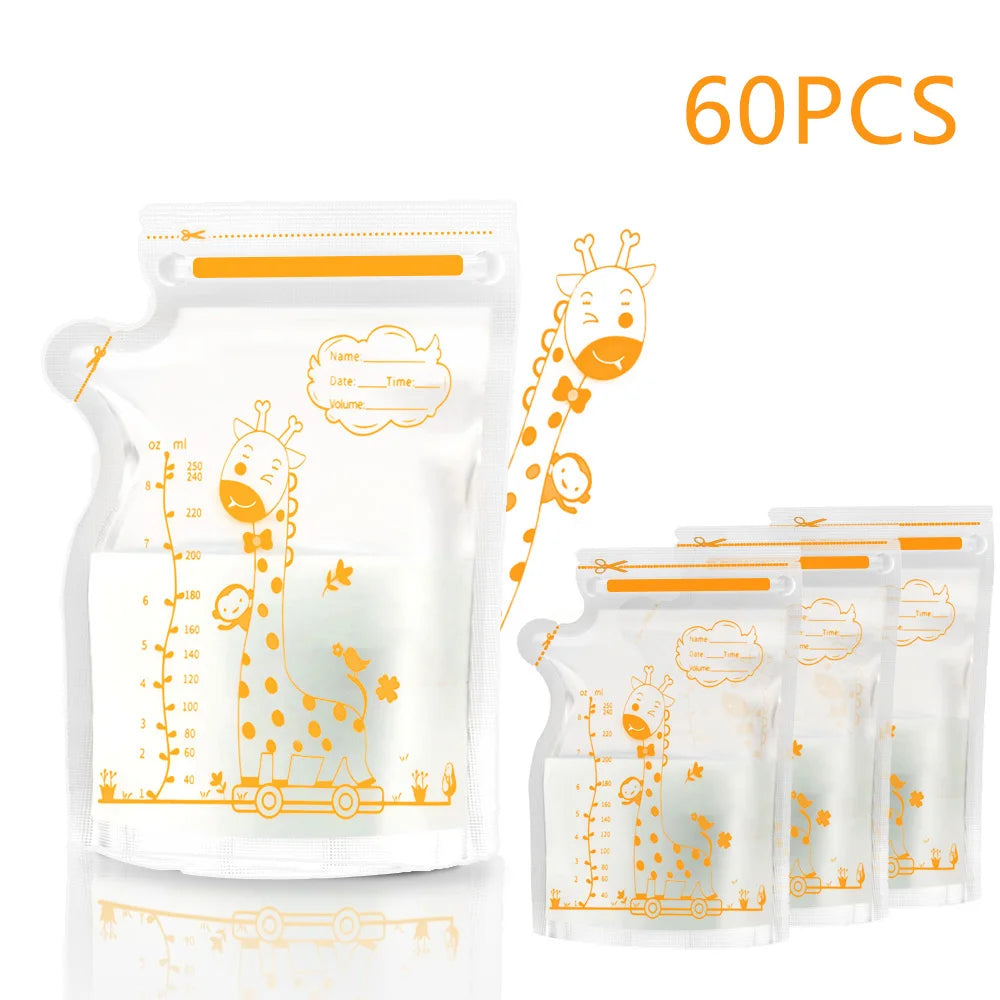 Bewaarzakjes voor Borstvoeding (30 of 60 stuks)