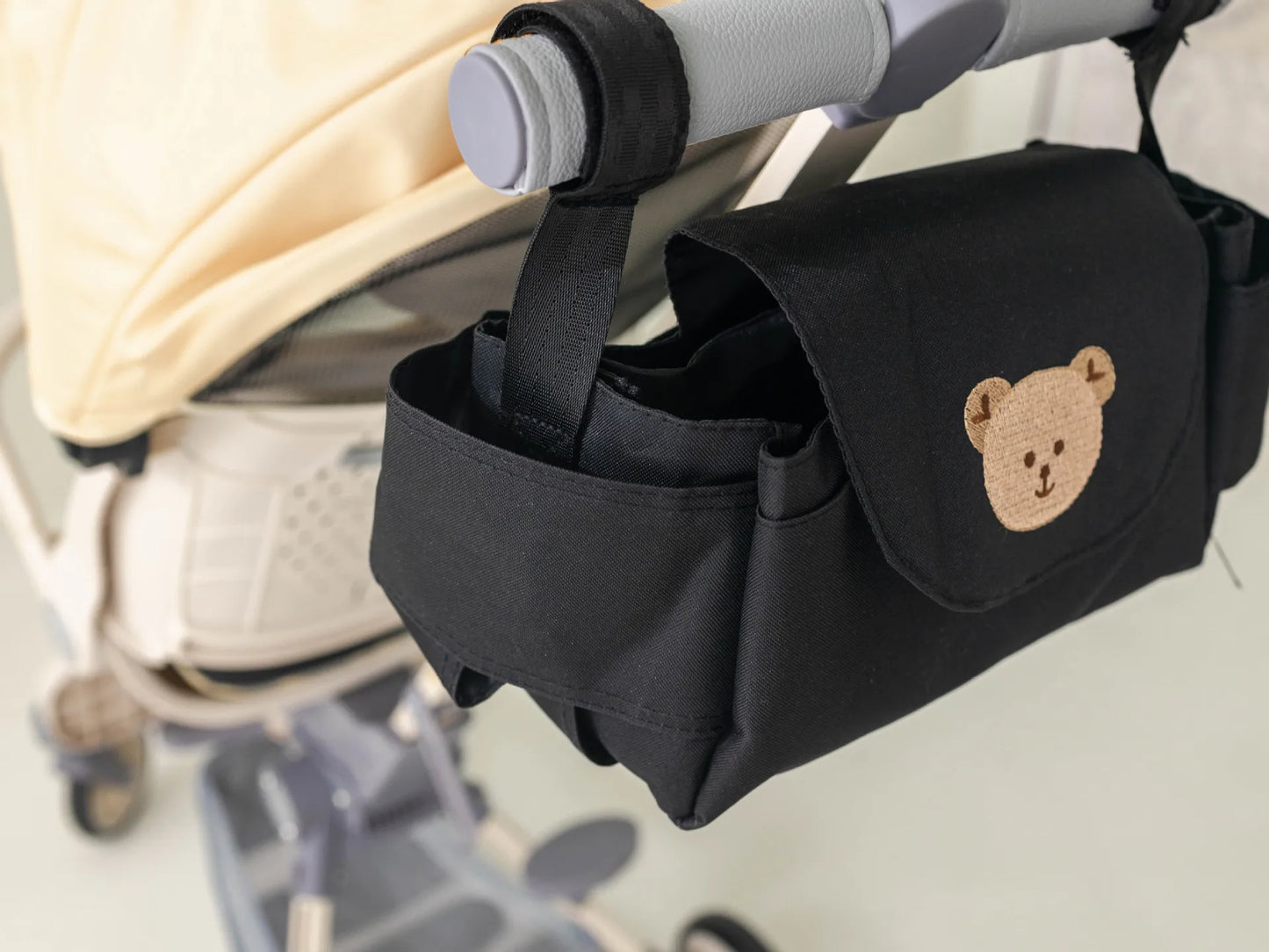 Kinderwagen Organizer met Bekerhouder