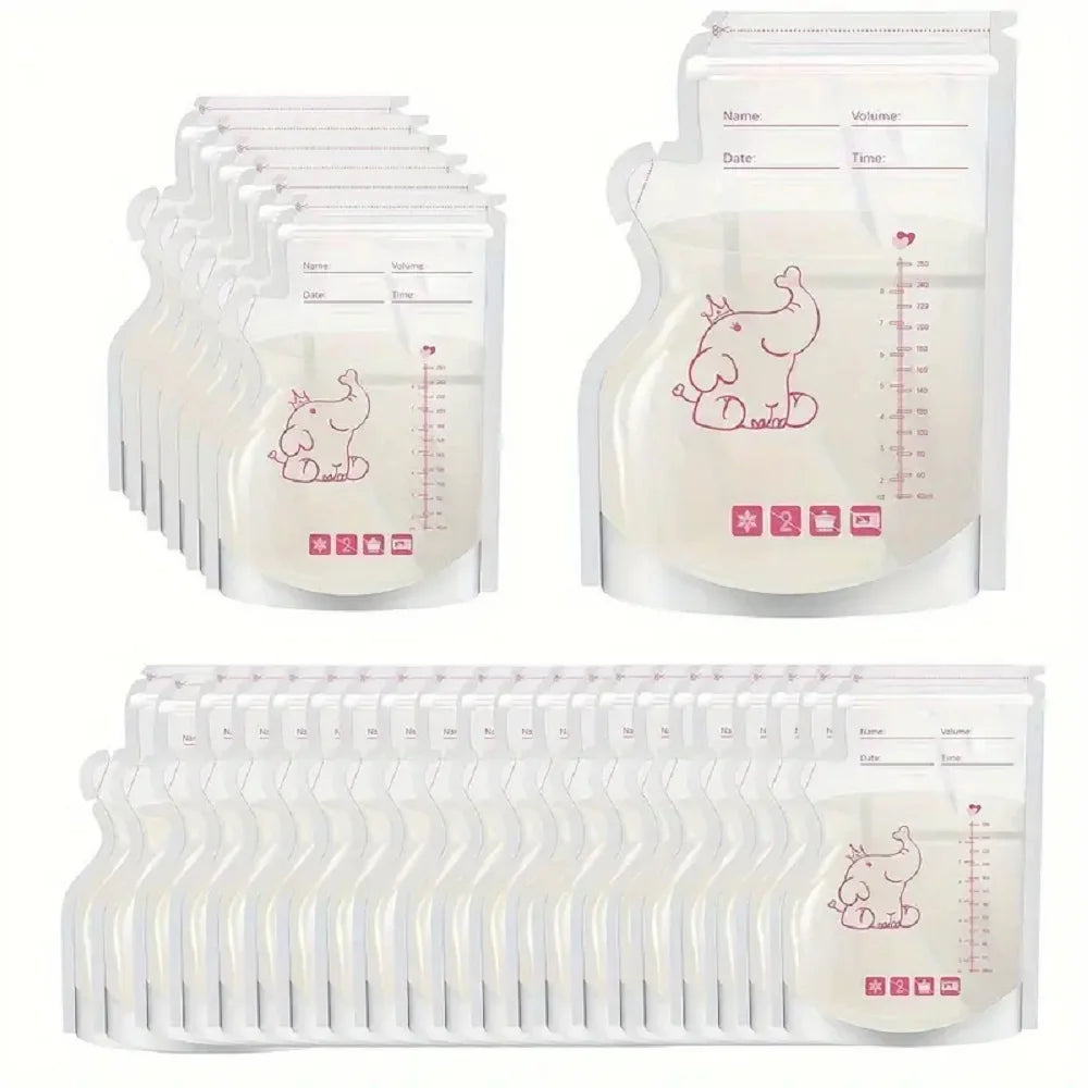 Bewaarzakjes voor Borstvoeding (30 of 60 stuks)